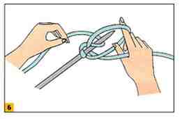 Comment lancer des mailles sur une aiguille à tricoter?