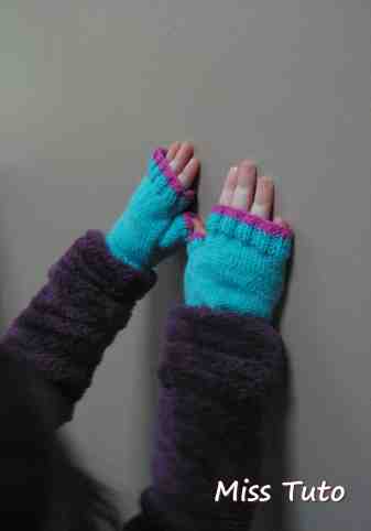 Comment tricoter des gants sans doigts faciles?