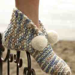 Comment tricoter une pantoufle?