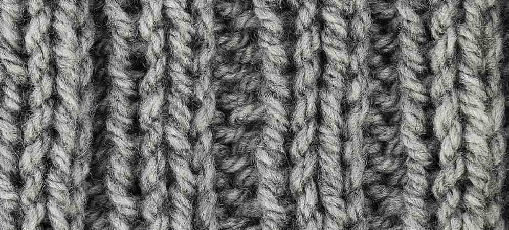 Quel point de tricot nécessite le moins de laine?