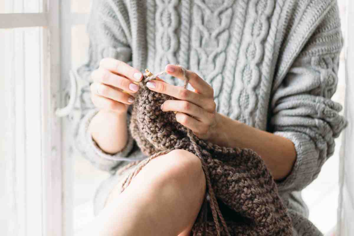 Quel point de tricot prend le moins de laine?