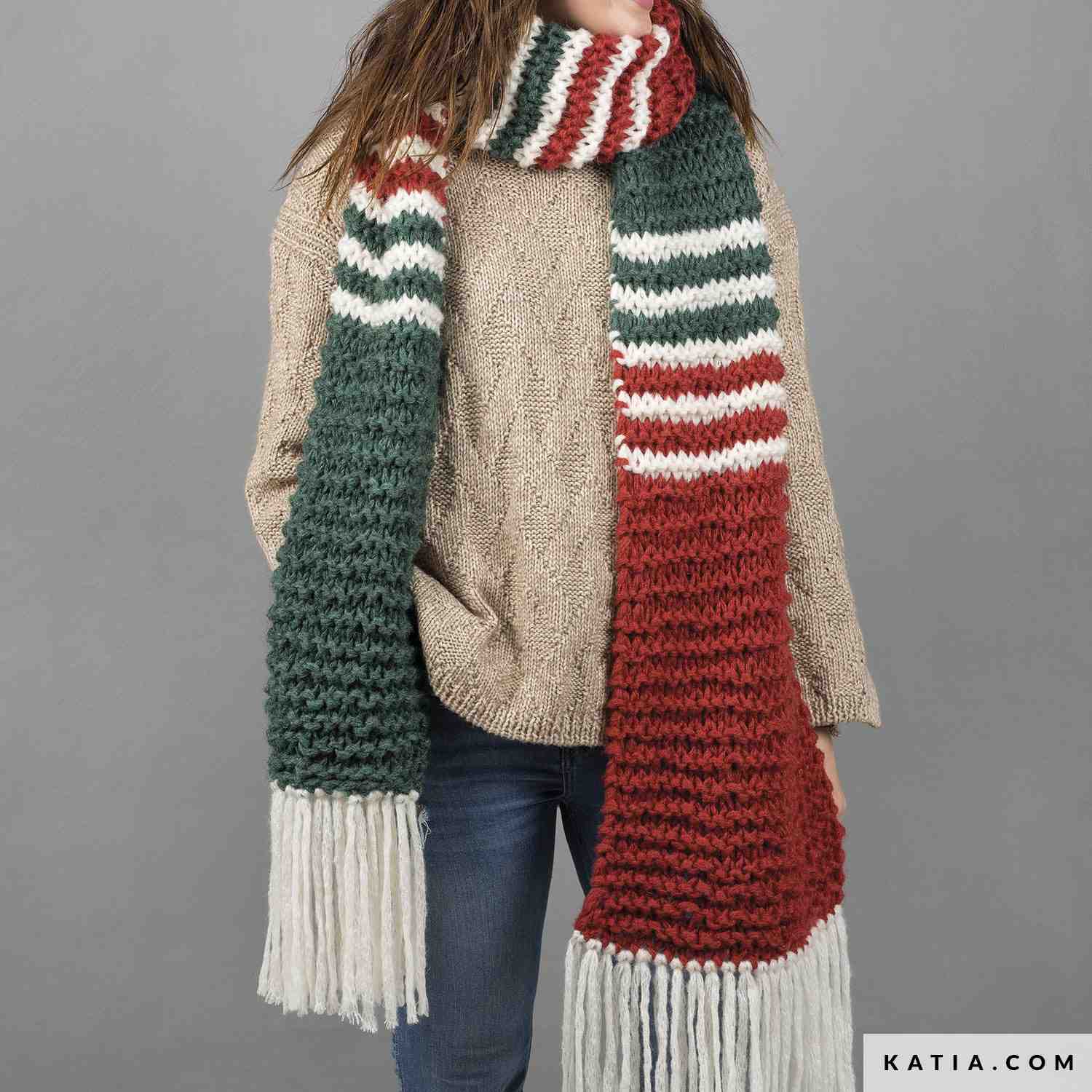 Quelle est la taille de l'aiguille pour tricoter une écharpe?