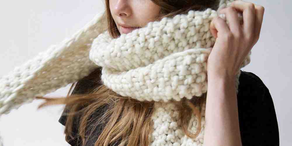 Comment tricoter un drap de laine?