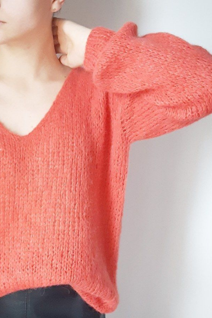 Comment tricoter un pull oversize?