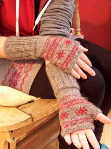 Comment tricoter des mitaines avec un pouce léger?