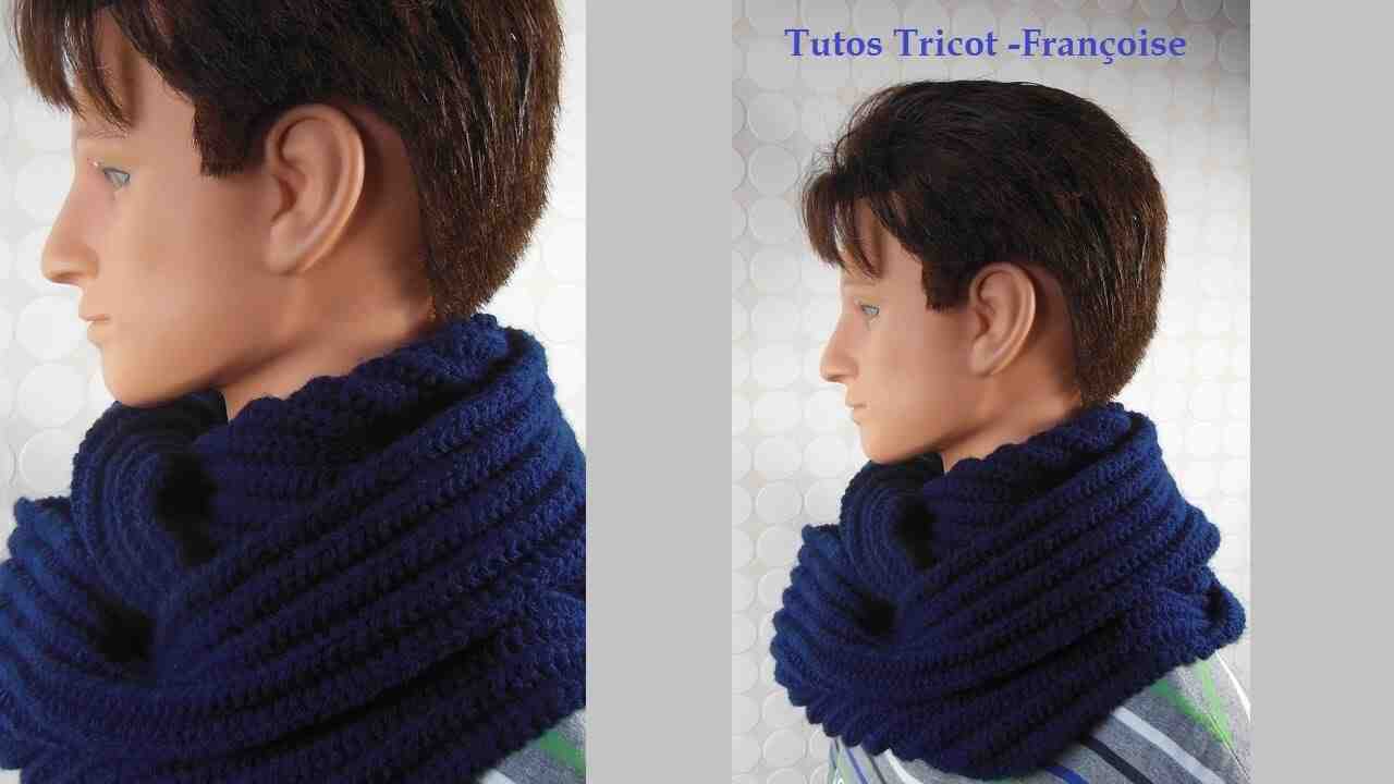 Comment tricoter une belle écharpe d'hiver pour homme?
