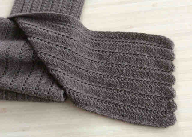 Comment tricoter une écharpe pour homme?